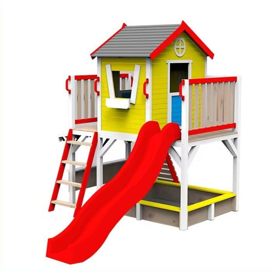 Wooden Playhouse - Gold land toys best toys shop in Dubai