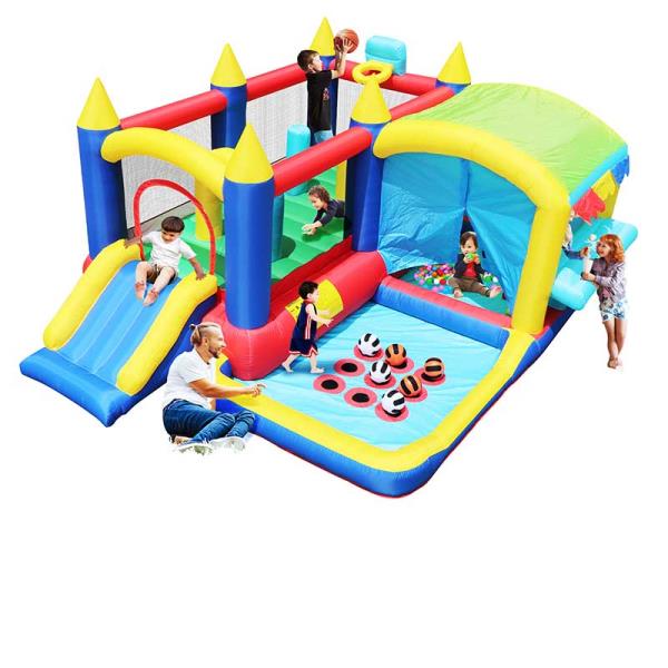 inflatable bounce house ,jumping castle with slide