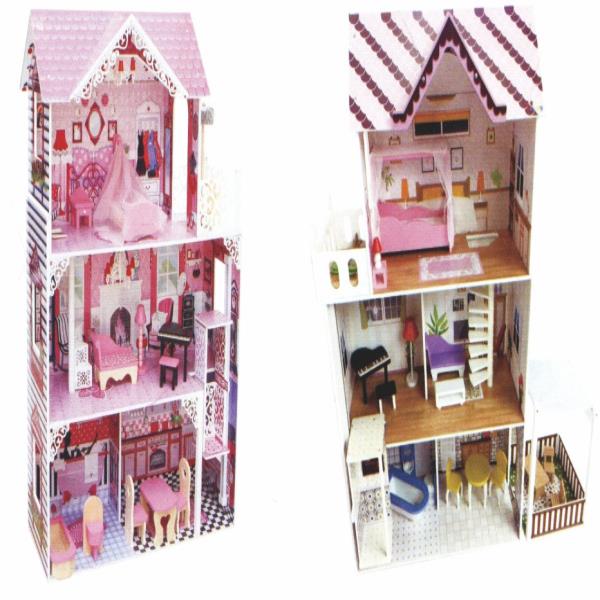 Wooden Doll house - Gold land toys best toys shop in Dubai 