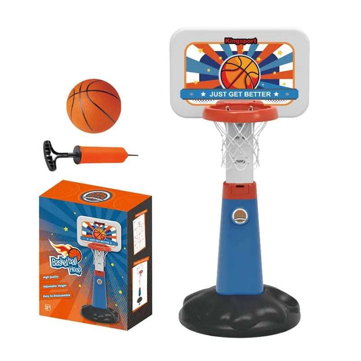 Children Indoor Outdoor Basketball Hoop Set Toys - Gold land toys best toys shop in Dubai 