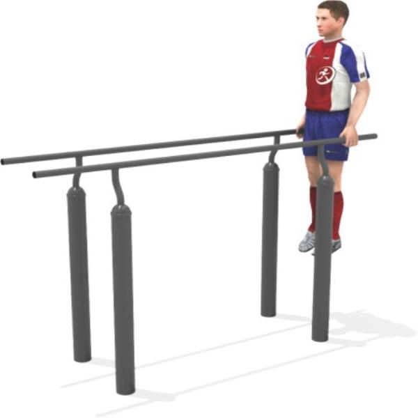 Workout Parallel Bar - Gold land toys best toys shop in Dubai 