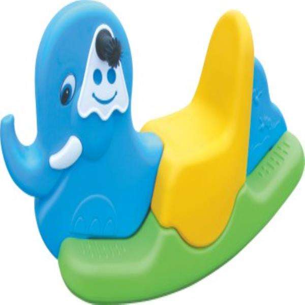 elephant shape rocking chair - Gold land toys best toys shop in Dubai 