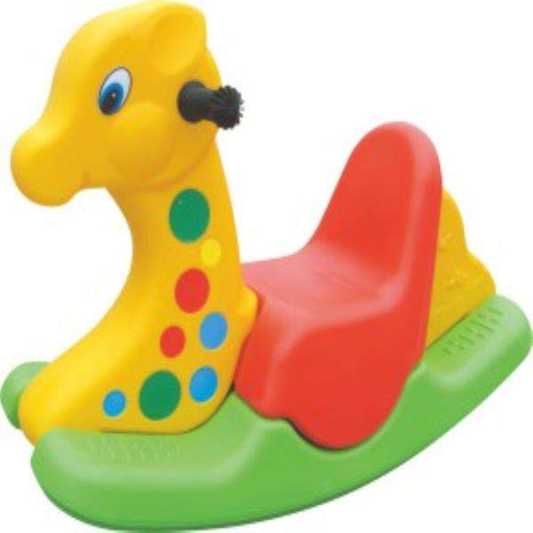 giraffe shape rocking chair - Gold land toys best toys shop in Dubai 