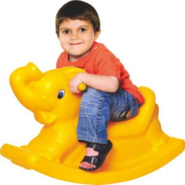 Playground Rocking Elephant Elephant's Rocking Chair - Cozy Fun for Kids – Gold land toys best toys ...