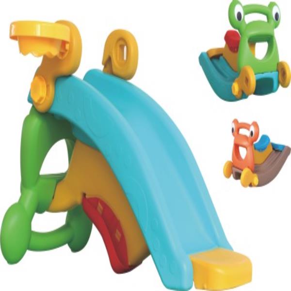 Rocker & Slide Playhouse 2 in 1 In stock - Gold land toys best toys shop in Dubai 