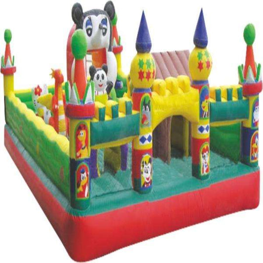 Big bouncy castle multi color for kids - Gold land toys best toys shop in Dubai 