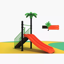 Slide For Kids Metal Palm