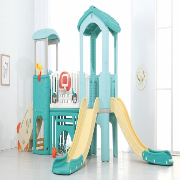 Toddler Play set Kids Slide with Climber - Gold land toys best toys shop in Dubai 