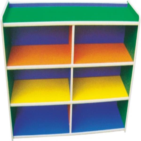 Kids Wooden Multi Color Rack - Gold land toys best toys shop in Dubai 