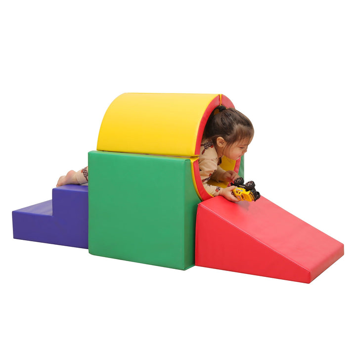 3 Step Climb and Crawl Soft Play - Gold land toys best toys shop in Dubai