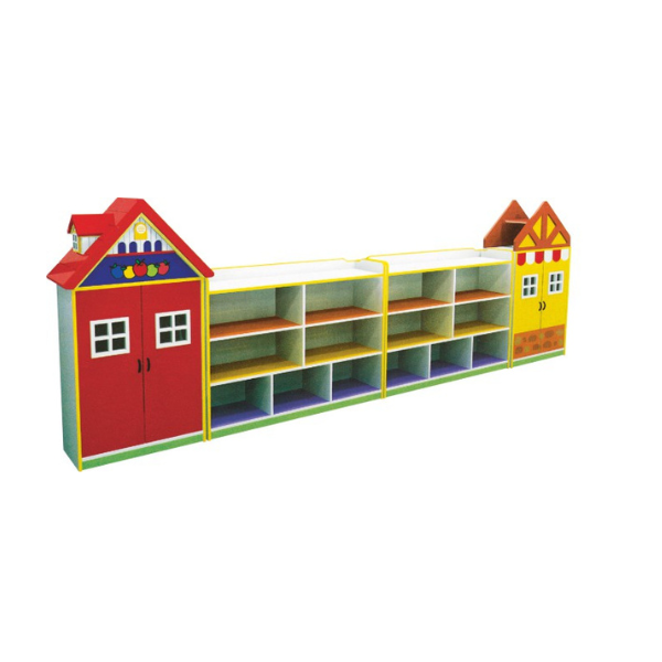 Wooden Shelf House for kids - Gold land toys best toys shop in Dubai 