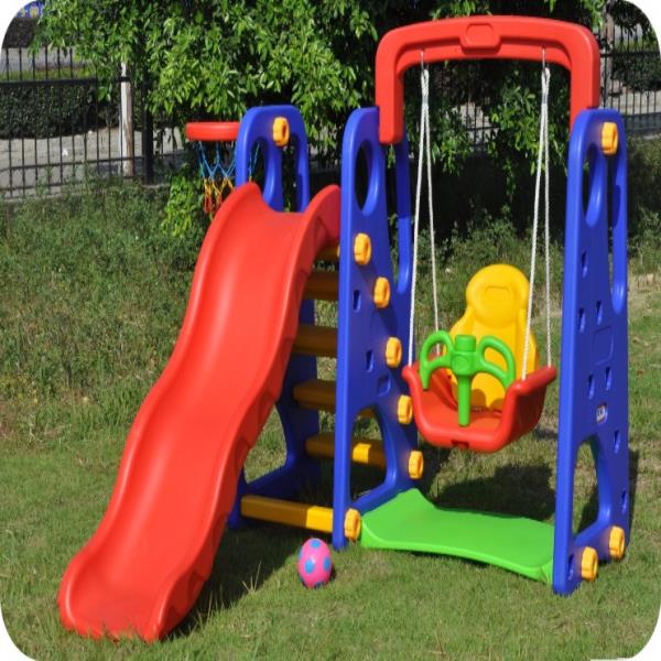 Swing Set with Slide - Gold land toys best toys shop in Dubai 