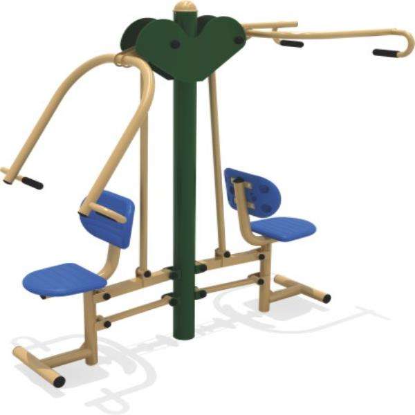 Chest Press & Pull Down heavy - Gold land toys best toys shop in Dubai 