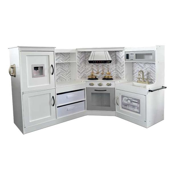 Kids Toy wooden Kitchen - Gold land toys best toys shop in Dubai 