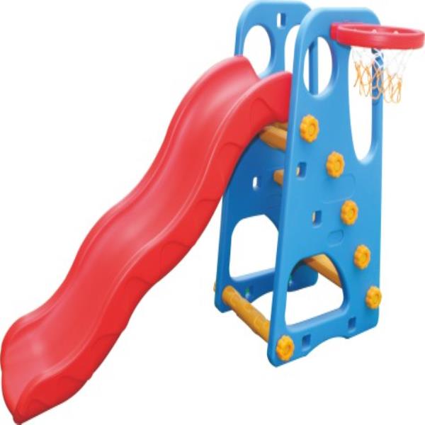 Kids Slide & Basketball Rack