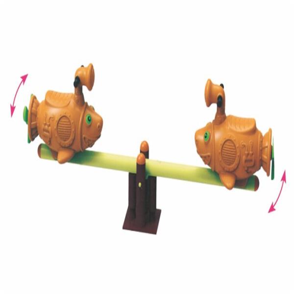 Seesaw Swing Fish Shape - Gold land toys best toys shop in Dubai 