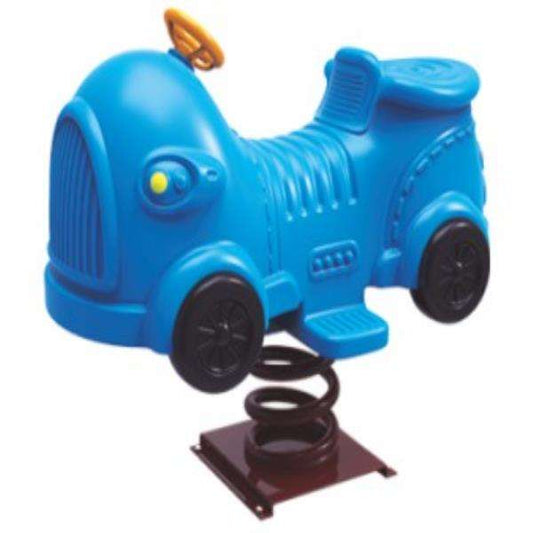 Car Shape Children Ride Spring - Gold land toys best toys shop in Dubai 