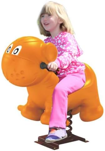 Animal shape children ride spring