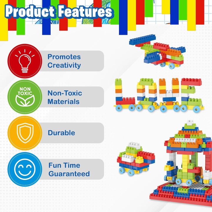 BUILDING BLOCKS AND BRICKS FOR KIDS