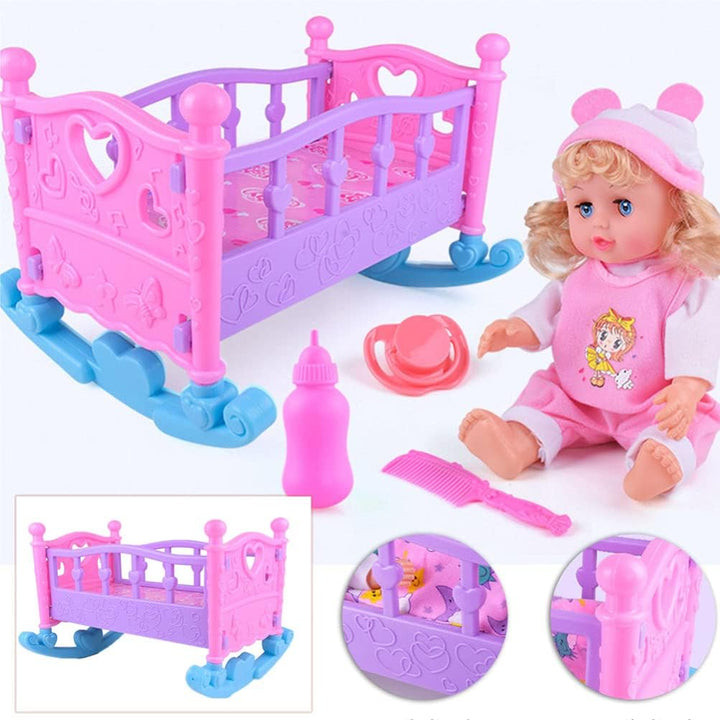 Baby Doll Rocking Nursery Gift Pretend Role