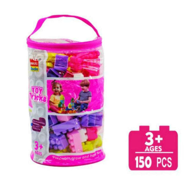 Big Blocks Block Building With 150 PCS - Gold land toys best toys shop in Dubai 