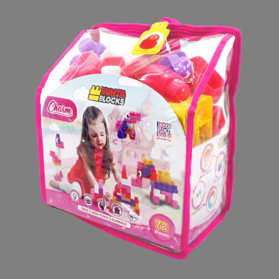 Blocks Bag Packing - Gold land toys best toys shop in Dubai 