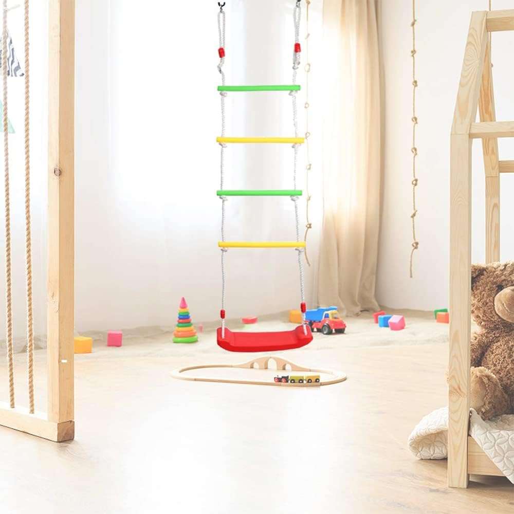 Toy Rope Ladder Climbing Ladder with Plastic Discs - Gold Land Toys | Safe & Fun ...