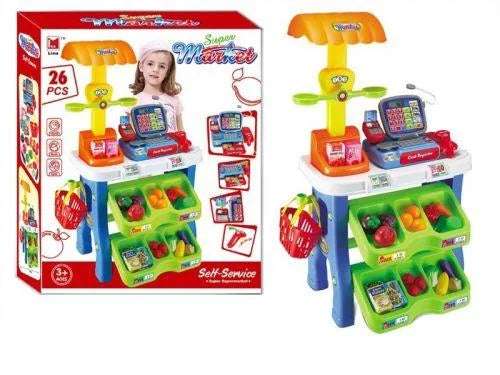 Colorful Toy Supermarket Set - Gold land toys best toys shop in Dubai 