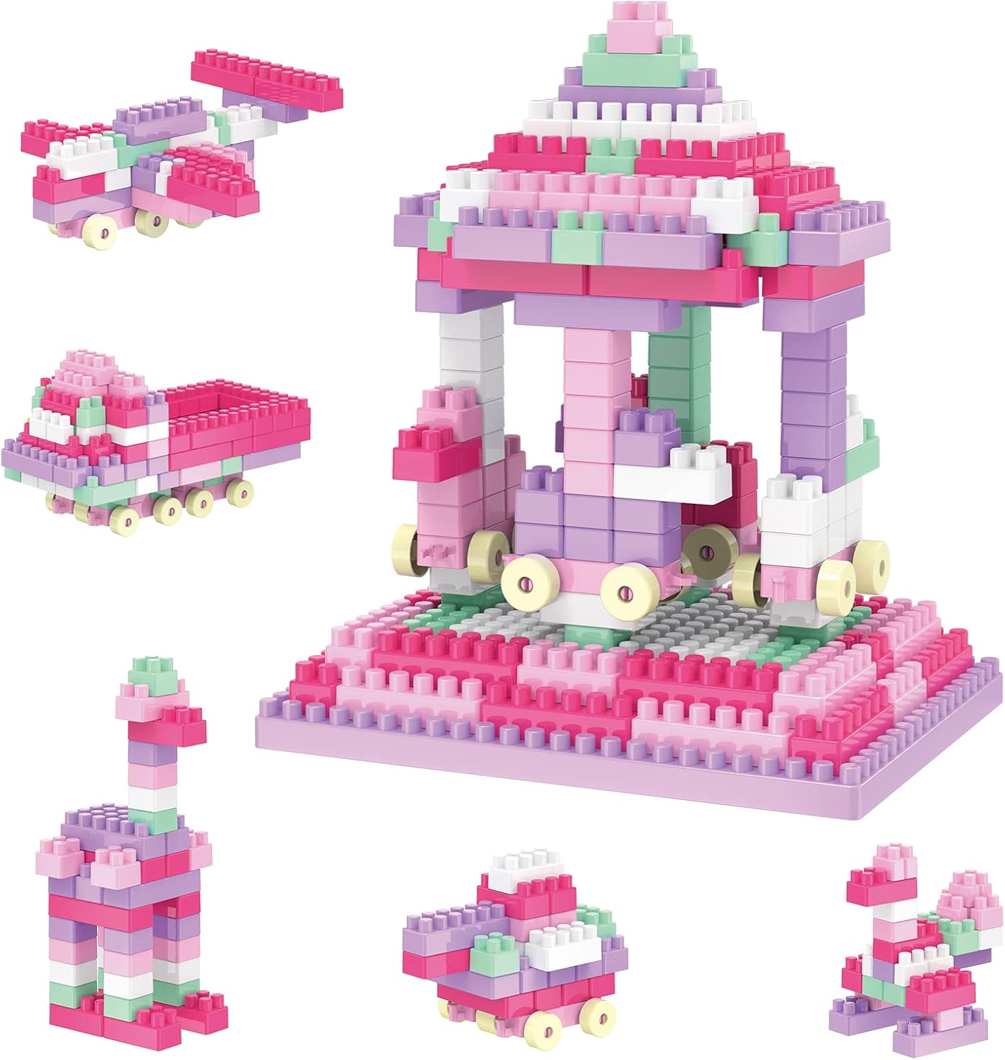 DIY Blocks 320 PCS | Creative Building Set for Kids – Gold land toys ...