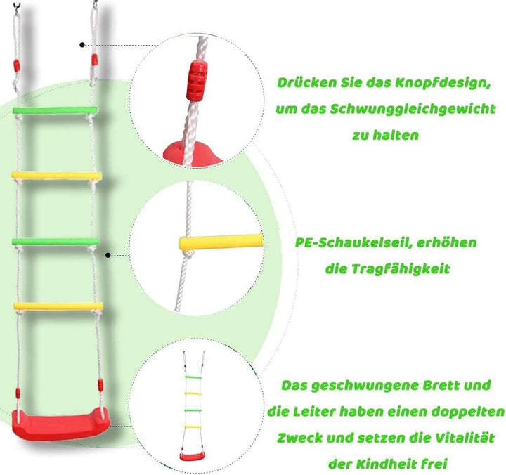 Climbing Ladder plastic dics - Gold land toys best toys shop in Dubai 