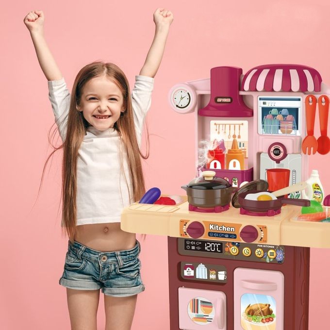 Hot sell kids large kitchen set toy