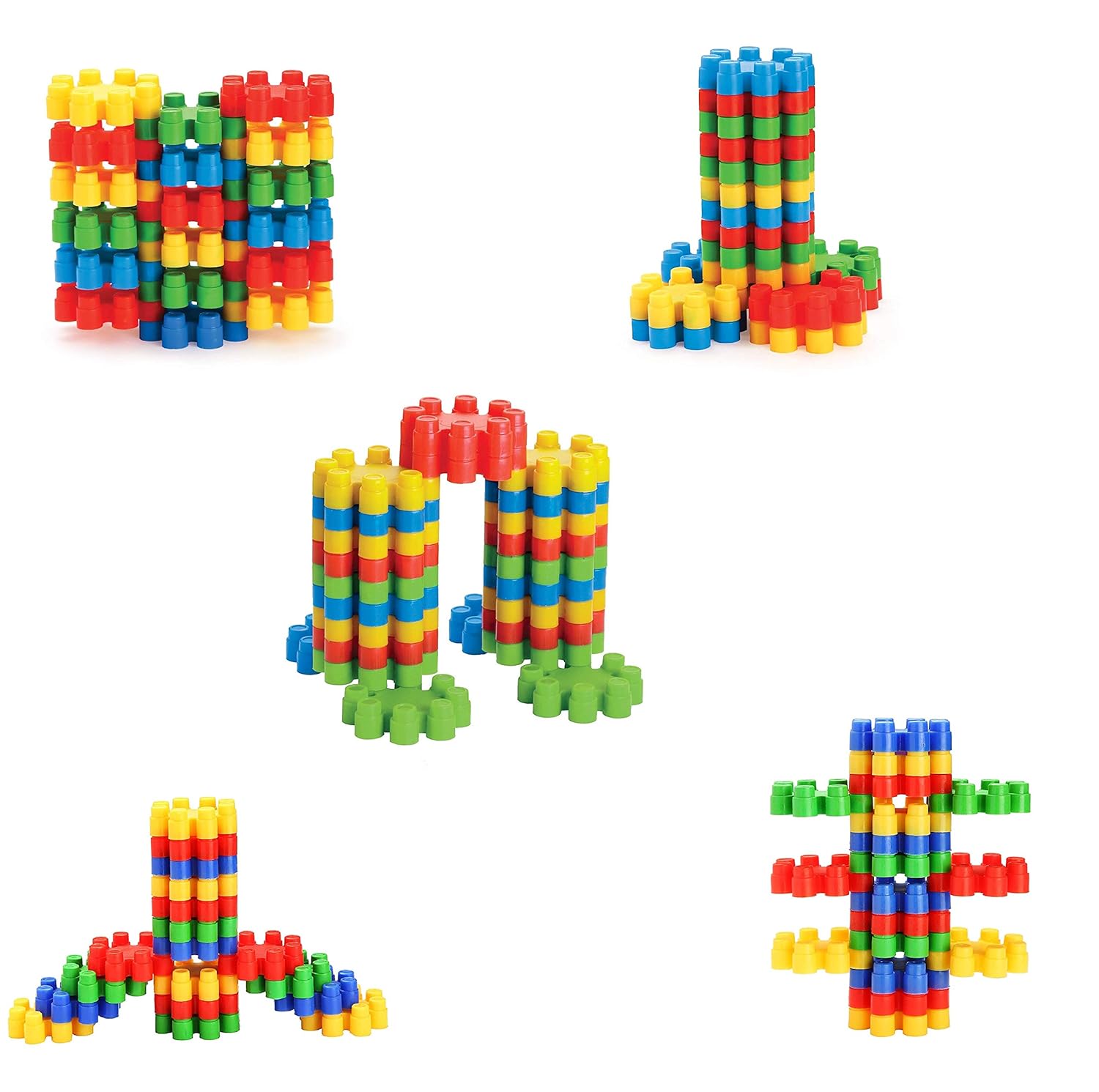 Buy Jumbo Blocks Building Set for Kids | Large Educational Blocks ...