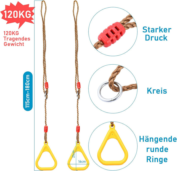 Kid Trapeze Swing - Gold land toys best toys shop in Dubai 