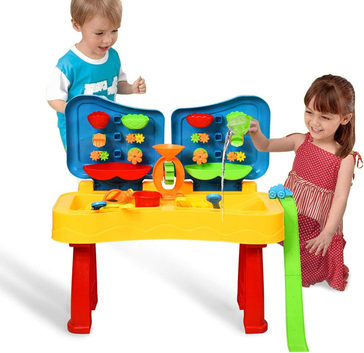 Sand and Water Table, Kids Outdoor Activity Play Tables