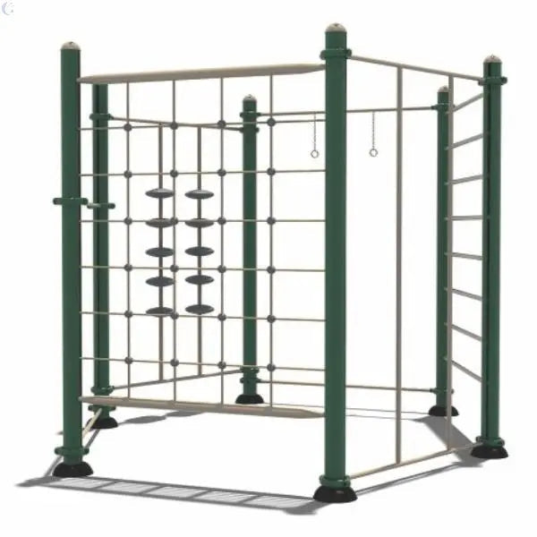 Multi Gym Obstacles Metal Playhouse For Kids - Gold land toys best toys shop in Dubai 