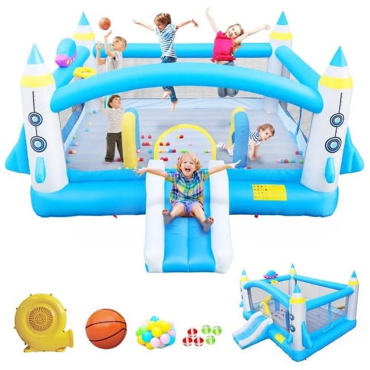 Multi-Functional Inflatable Bounce House