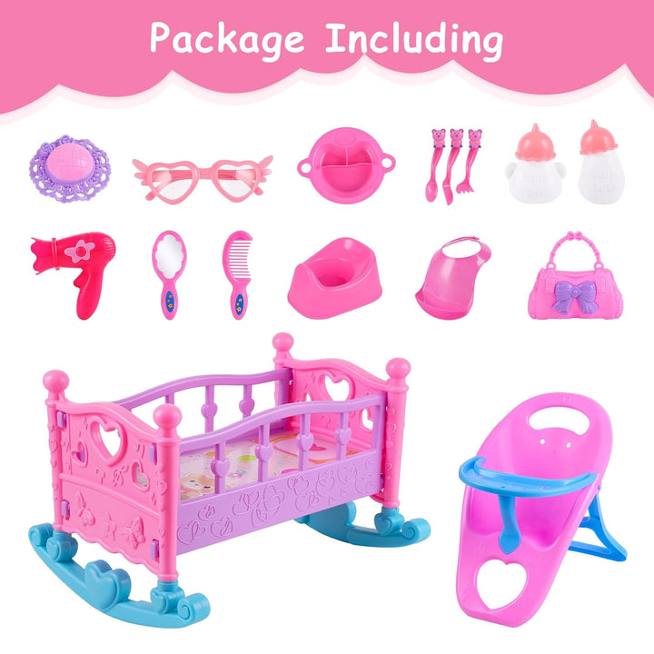 My Baby Doll Cradle Set