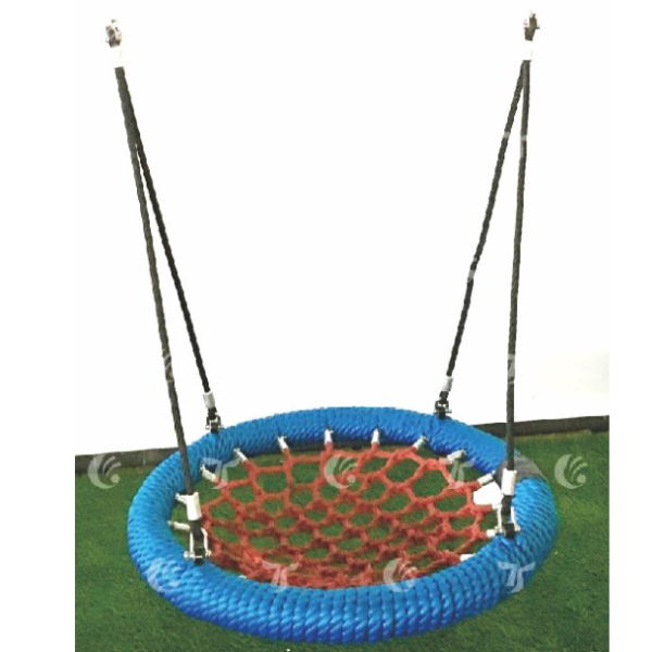 Durable net tree swing for adventurous outdoor fun