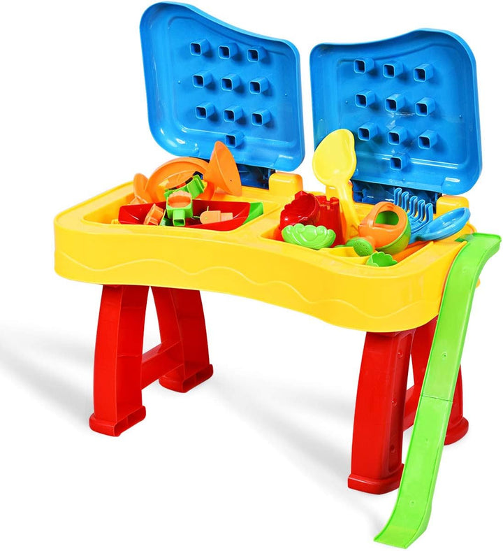 Sand and Water Table, Kids Outdoor Activity Play Tables