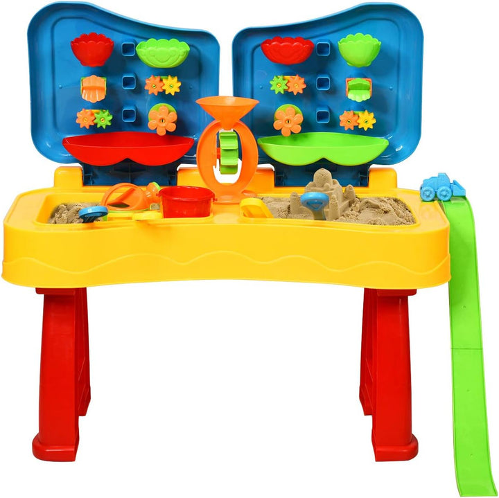 Sand and Water Table, Kids Outdoor Activity Play Tables