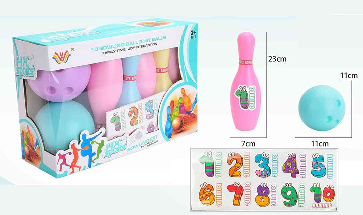 Snowmen Bowling Set - Gold land toys best toys shop in Dubai 