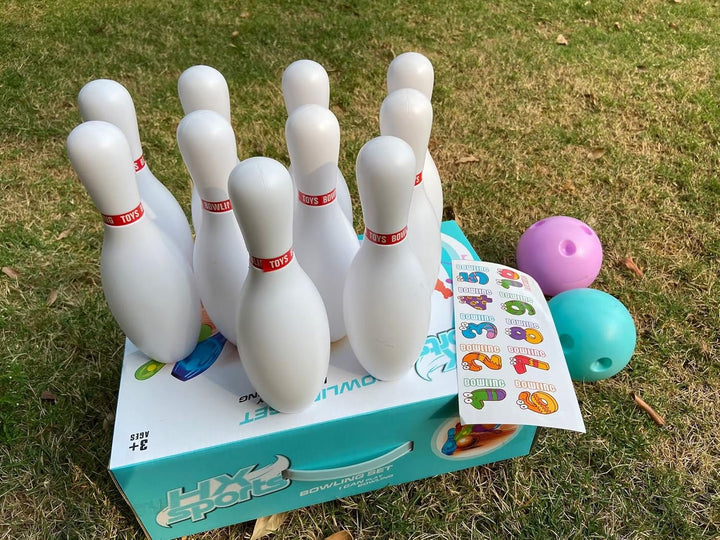 Snowmen Bowling Set