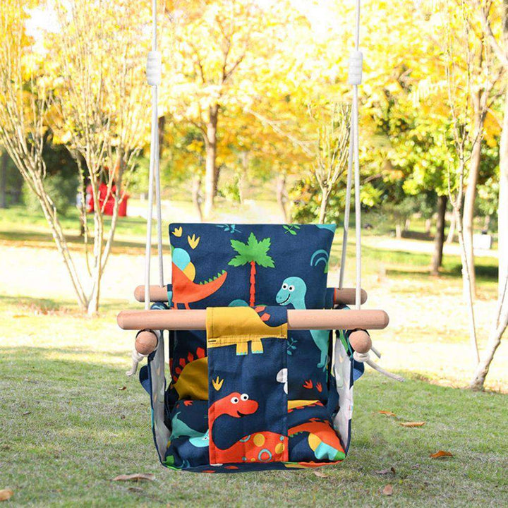 Cotton Baby Swing Square Stick Frame - Gold land toys best toys shop in Dubai 