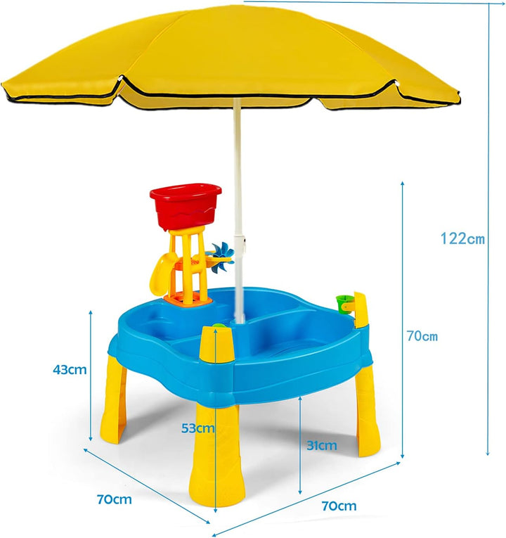 Summer Beach Sand Table