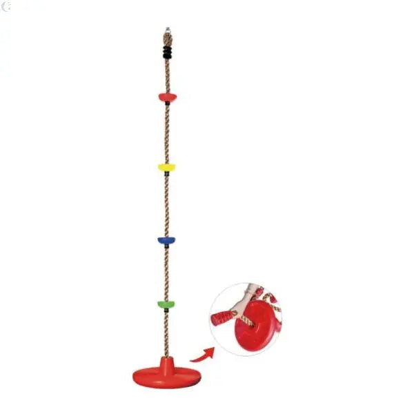 Swing Climbing rope with dics swing - Gold land toys best toys shop in Dubai 