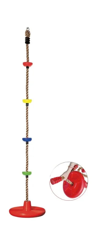 Swing Climbing rope with dics swing - Gold land toys best toys shop in Dubai 