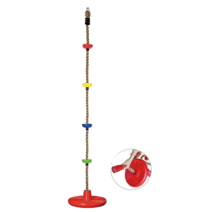 Swing Climbing rope with dics swing - Gold land toys best toys shop in Dubai 