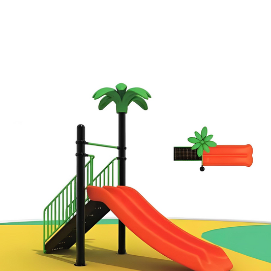 Slide For Kids Metal Palm