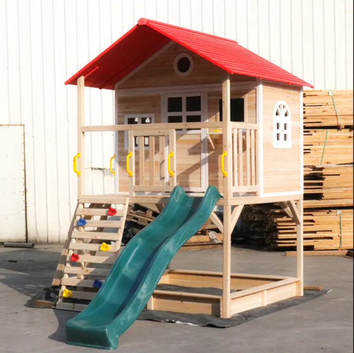 Wooden Playhouse - Gold land toys best toys shop in Dubai 