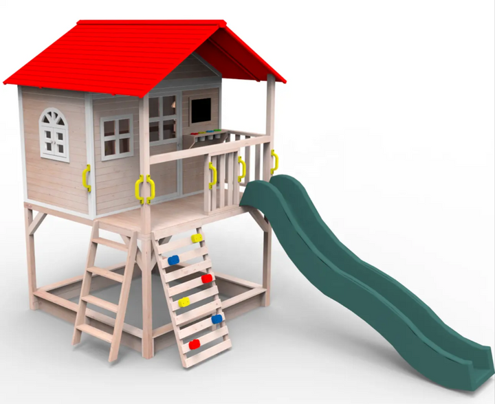 Wooden Playhouse - Gold land toys best toys shop in Dubai 